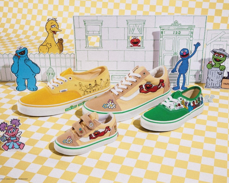 L'amata infanzia incontra lo street style la collezione Sesame Street x Vans